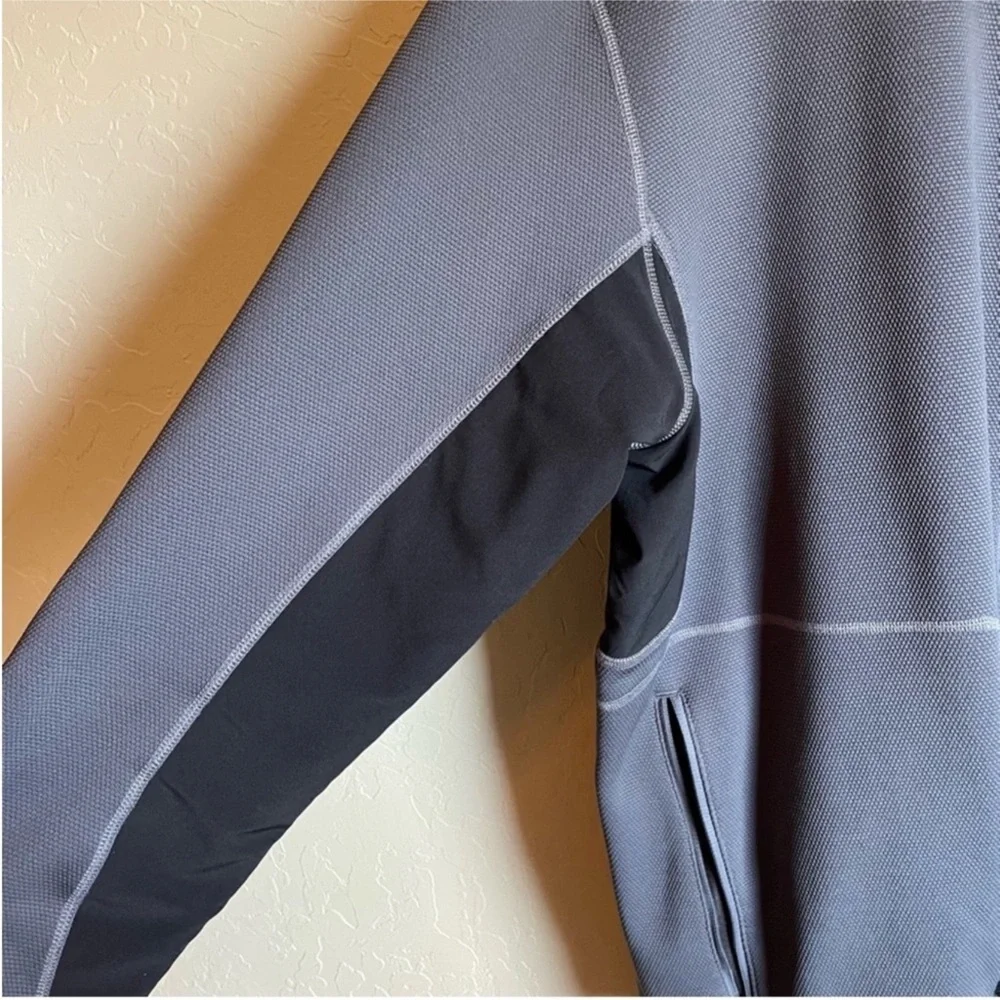 The North Face Mens Full Zip Fleece Jacket Gray Lightweight XXL